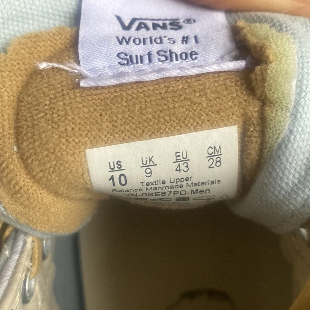 Vans Dane Reynolds Aloha Sk8-Hi men’s 10 New with original box $65 - Picture 11 of 11